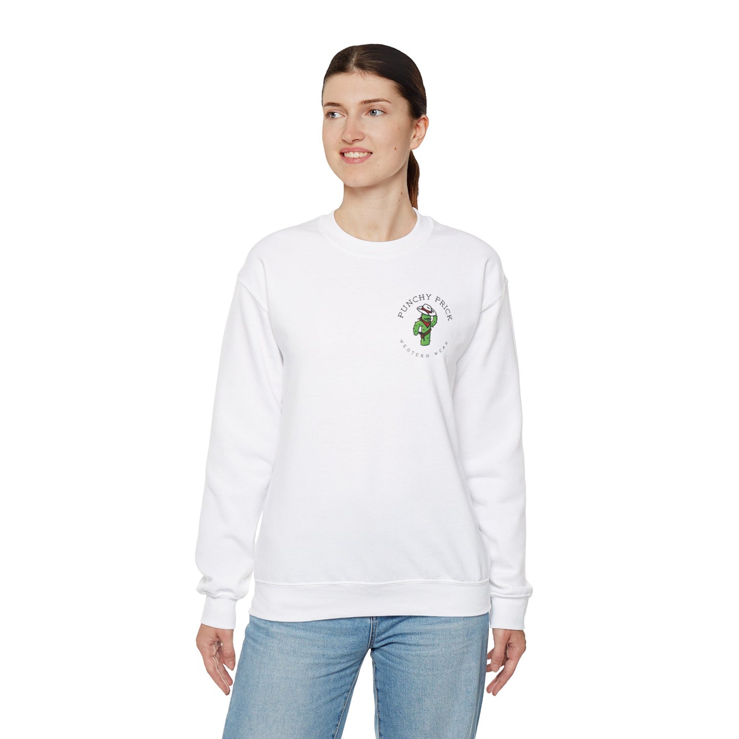 Punchy Prick Unisex Heavy Crewneck