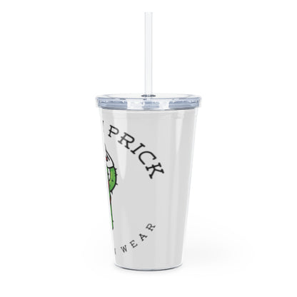 The Plastic Tumbler with Straw