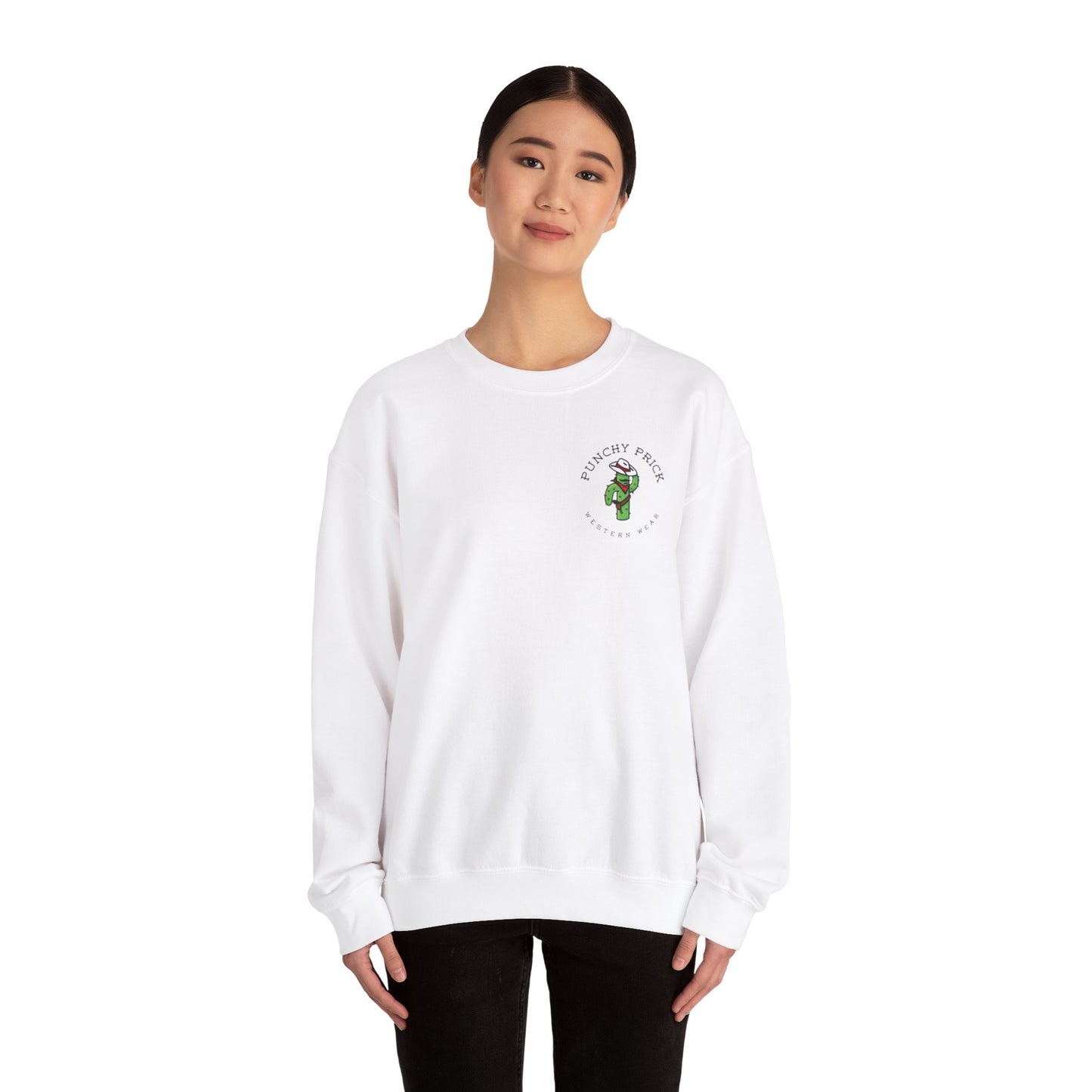 Punchy Prick Unisex Heavy Crewneck